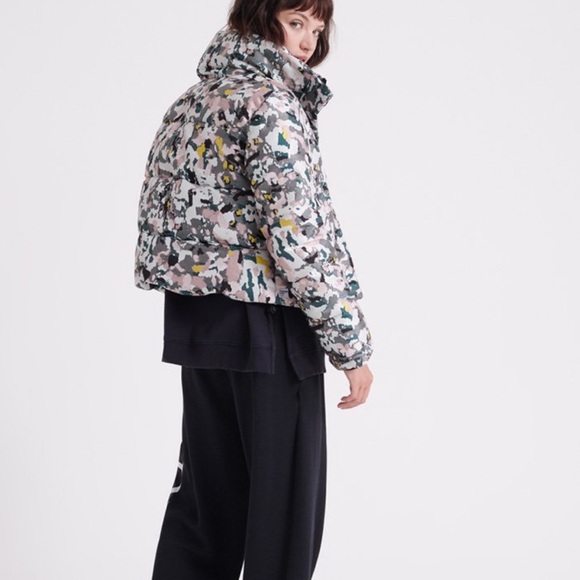 Superdry Jaquard Puffer gray camo - Picture 2 of 10